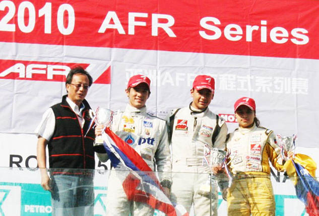 แซนดี้ฟอร์มเฉียบชนะ AFR 2010