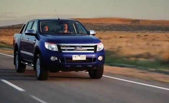 2012 New! Ford ranger โชว์ทุกลีลาผ่านวีดีโอชุดใหม่