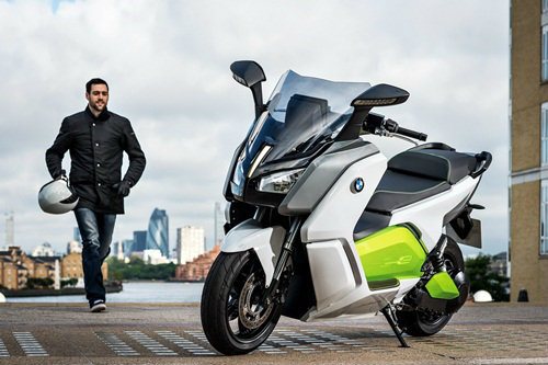 BMW C Evolution  สกูตเตอร์ไฟฟ้าอีกครั้งเพื่อโอลิมปิค