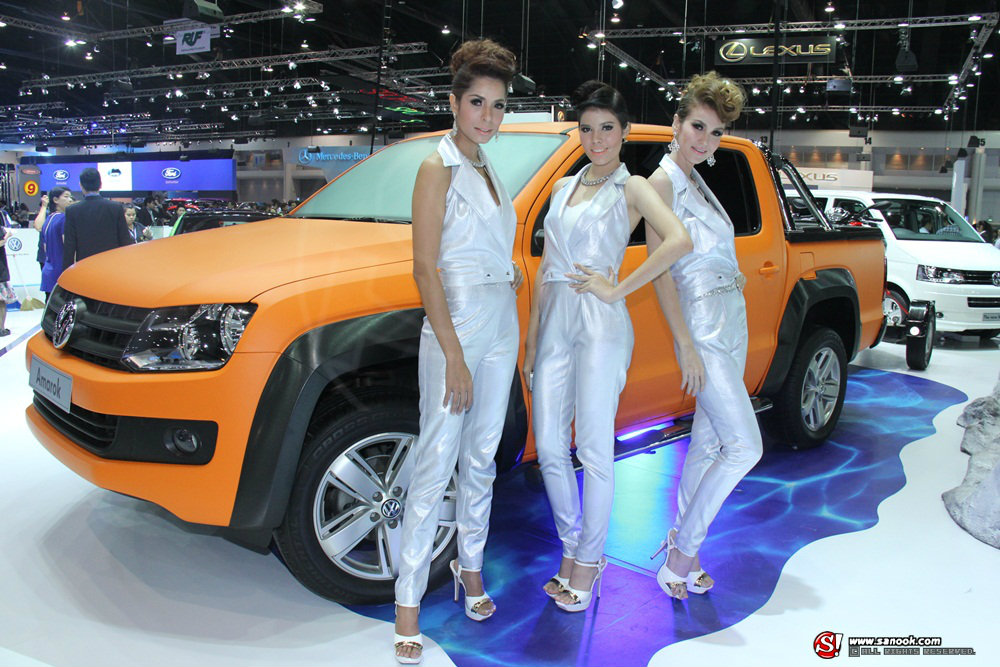 พริตตี้ volkswagen Motor Expo 2012