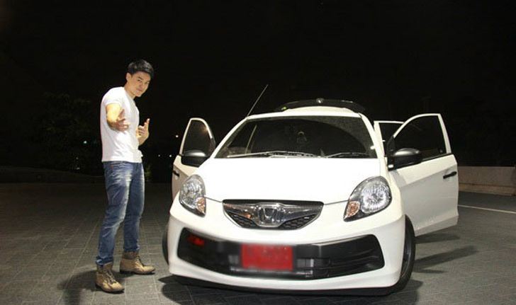 Honda Brio  สมการความสุขของ หนุ่ม อาร์ต สัจจากาจ