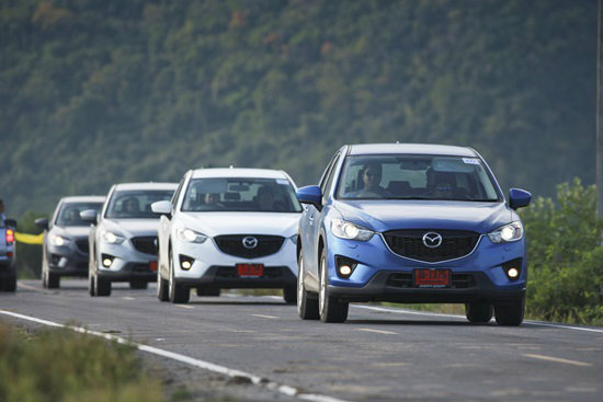 ทดสอบ Mazda CX-5 เบนซิน SkyActiv-G 2.5 ลิตรและ 2.0 ลิตร
