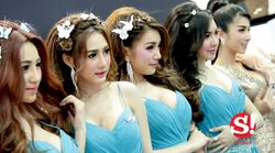 พริตตี้ Motor Show 2016 ร้อนองศาเดือด