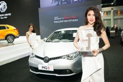 MG ประกาศยอดจองมอเตอร์โชว์พุ่งถึง 1,035 คัน เผย 'MG3' ขายดีสุด