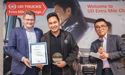 เจ๋ง! นักขับไทยคว้ารางวัลตรวจเช็ครถยอดเยี่ยม UD Extra Mile Challenge 2018