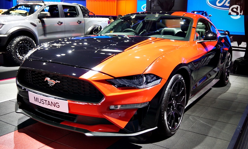 Ford Mustang ขึ้นแท่นรถคูเป้ 2 ประตูขายดีที่สุดในโลก 4 ปีซ้อน
