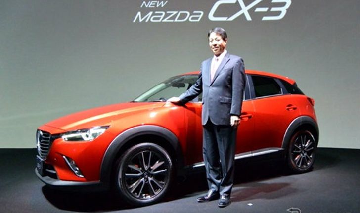 Mazda CX-3 ใหม่ เคาะราคาจำหน่ายเริ่มต้น 6.44 แสนบาท
