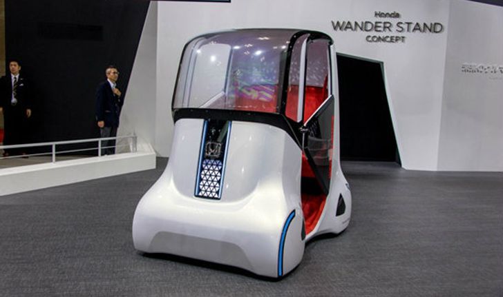 Honda เปิดตัว Wonder Stand Concept รถ 2 ที่นั่งเคลื่อนที่อัตโนมัติดีไซน์ล้ำอนาคต
