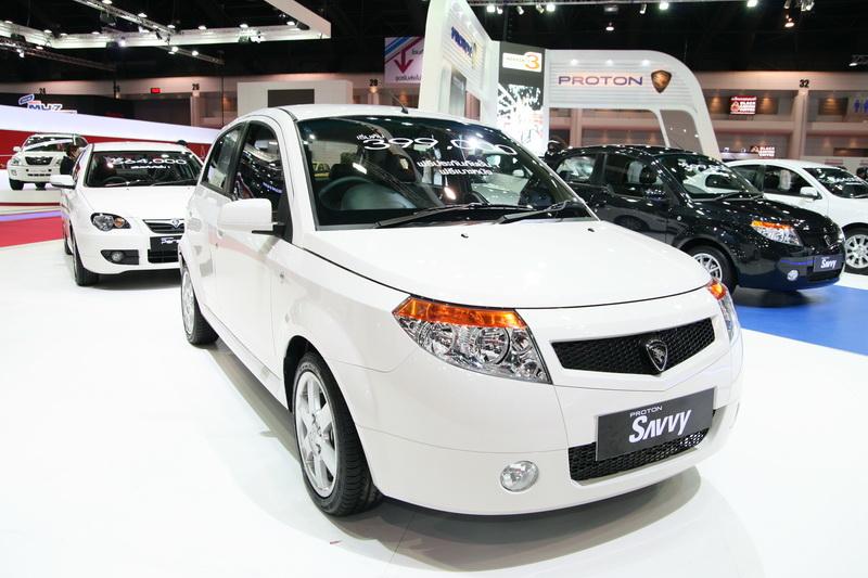 ค่ายรถยนต์  proton มอเตอร์โชว์ 2011