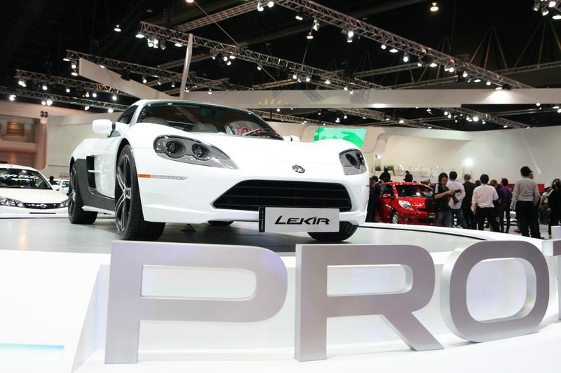 ค่ายรถยนต์  proton มอเตอร์โชว์ 2011