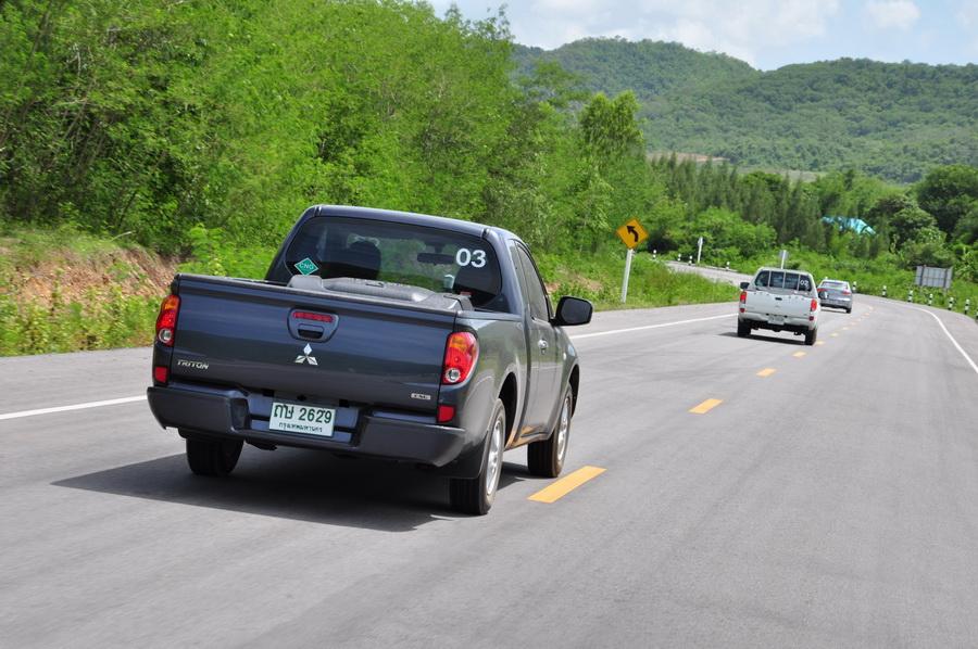 test drive mitsubishi triton CNG