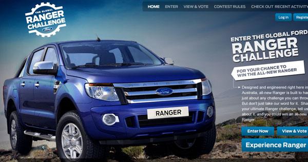 All new Ford Ranger 2012