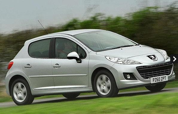 	อันดับที่ 10 Peugeot evergreen 207 