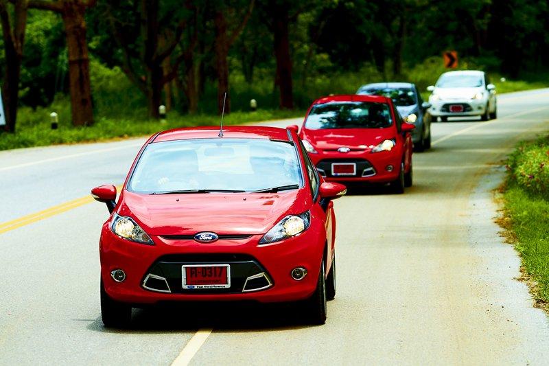  Ford Fiesta  Green Traveling E20
