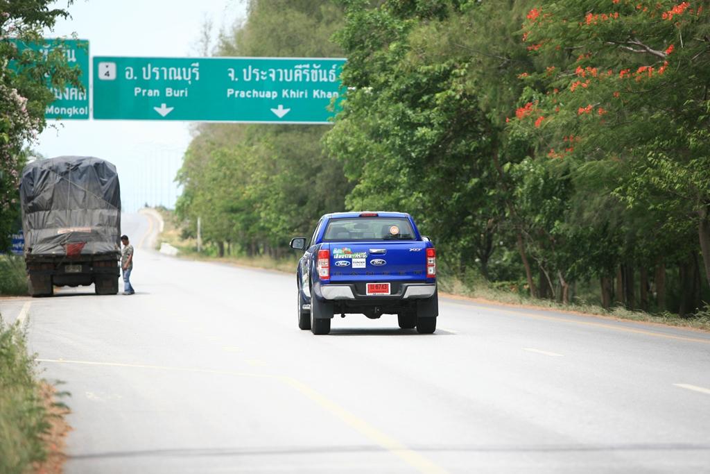 ทดสอบประหยัด  Ford Ranger
