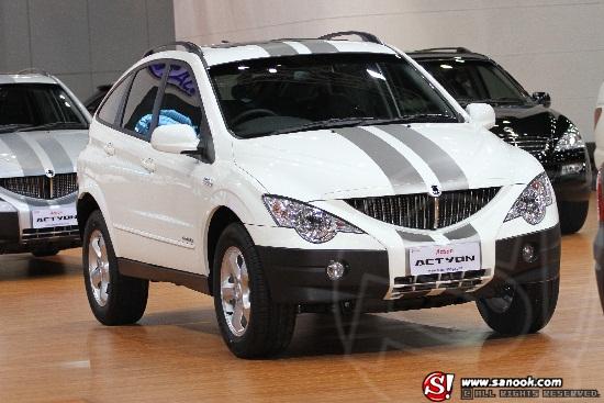 พริตตี้ SSANGYONG Motor Expo 2012
