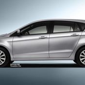 proton preve hatchback rendered