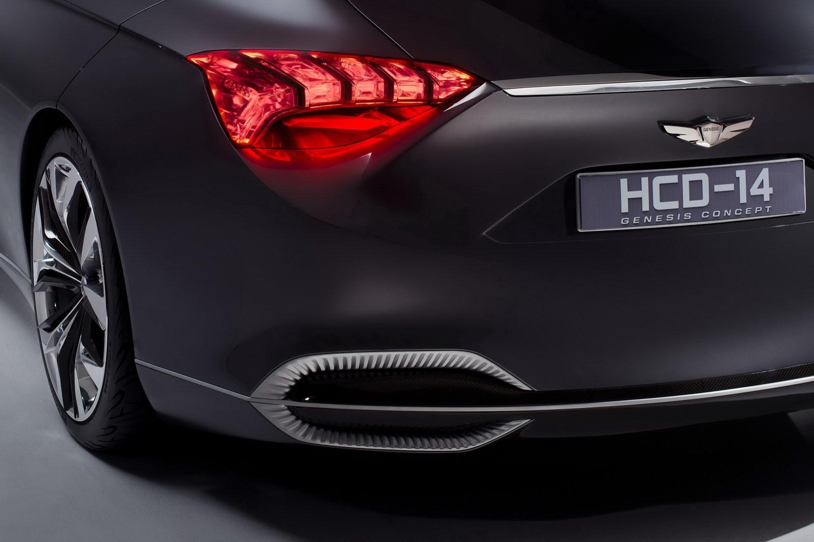 Hyundai HCD - 14 Genesis concept 