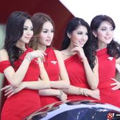 พริตตี้ TOYOTA - Motor Show 2014