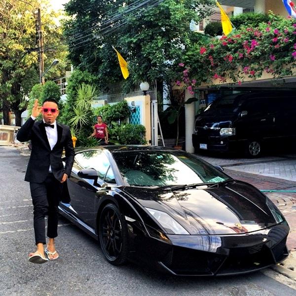 ดีเจภูมิ Lamborghini Gallardo