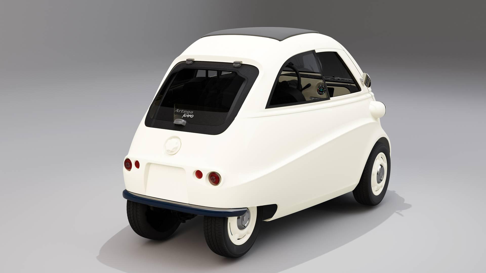 รถจิ๋วพลังไฟฟ้า! Artega Karo-Isetta 2020 ความวินเทจทรง Bubble Car เคาะราคาเริ่ม 6 แสน