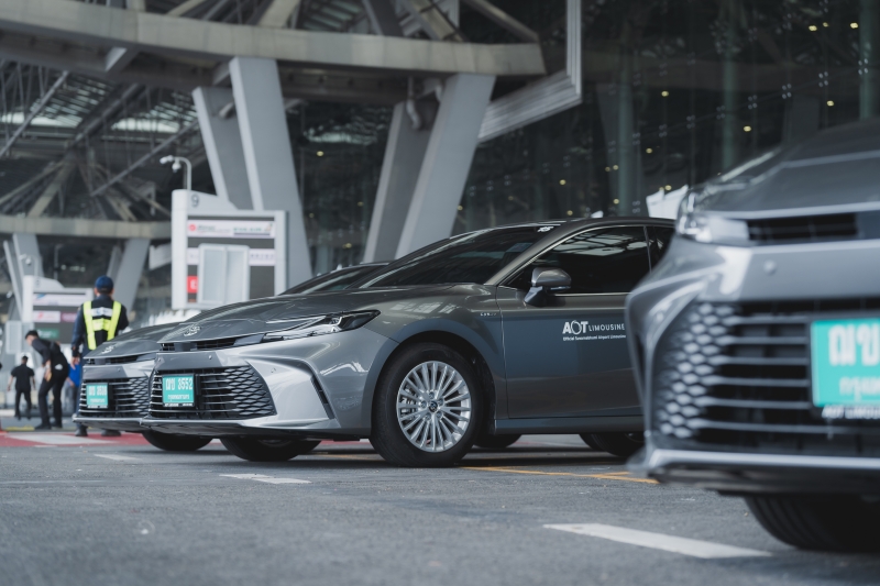 AOT มั่นใจเลือก All-New Camry สำหรับบริการลีมูซีนสุวรรณภูมิ