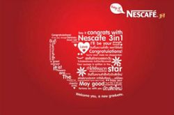 NESCAFE 3in1 ขอแสดงความยินดีกับความสำเร็จ