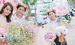 ฟรัง นรีกุล จบแล้วยิ้มร่าในงานปัจฉิมเตรียมอุดมศึกษา