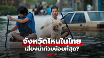 จังหวัดไหนในไทย เสี่ยงน้ำท่วมน้อยที่สุด? เปิดปัจจัยทางภูมิศาสตร์และสถิติที่น่าสนใจ