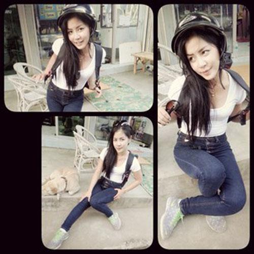 น้องปิงปอง แม่ค้าหมูย่าง