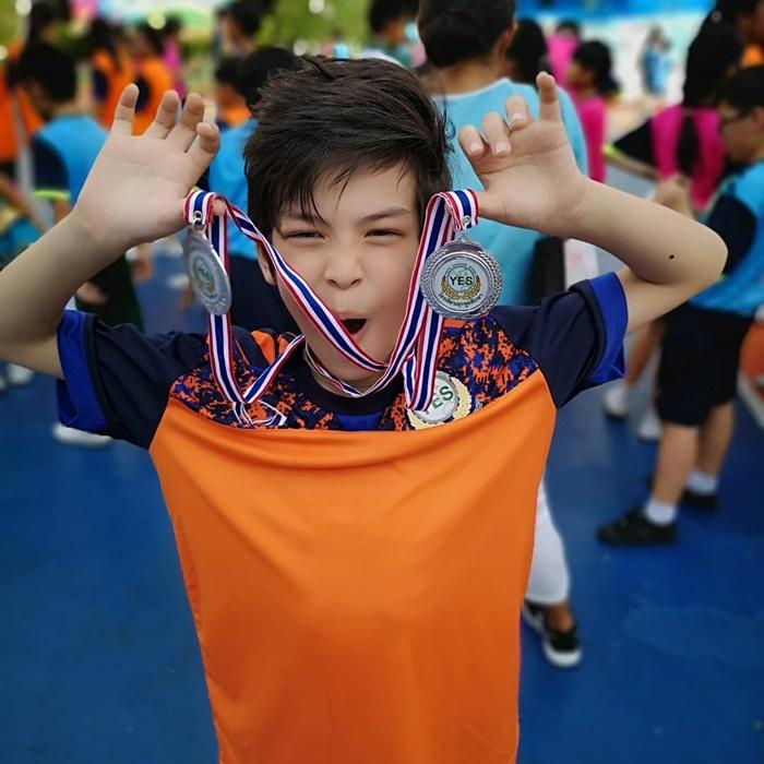 น้องทีฑายุ ลูกชายแอนนี่ บรู๊ค