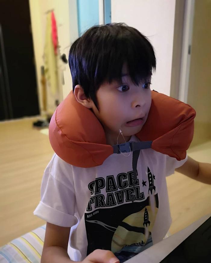 น้องทีฑายุ ลูกชายแอนนี่ บรู๊ค