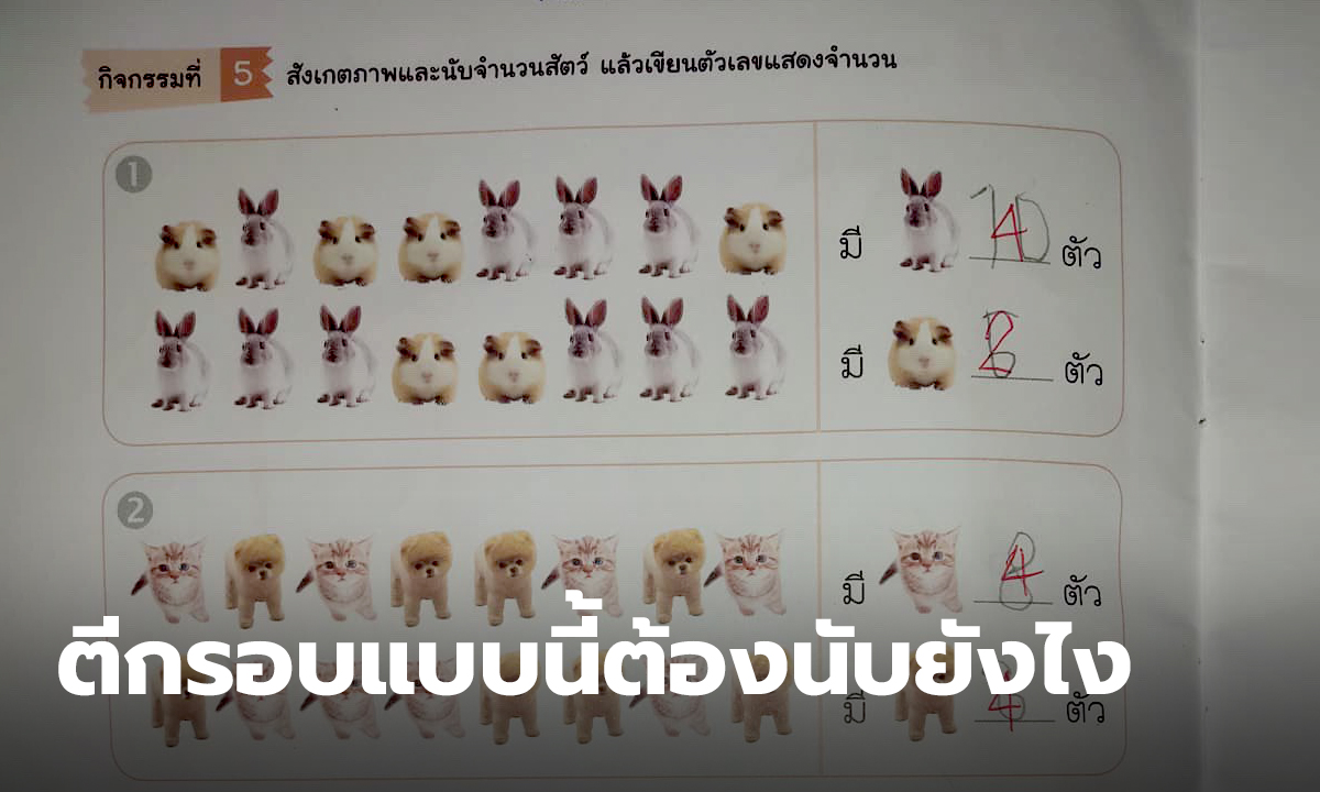 การบ้านอนุบาล