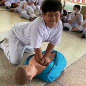 ฝึก CPR