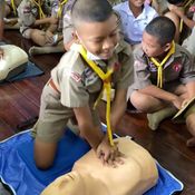 ฝึก CPR