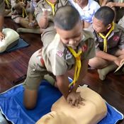 ฝึก CPR