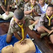 ฝึก CPR