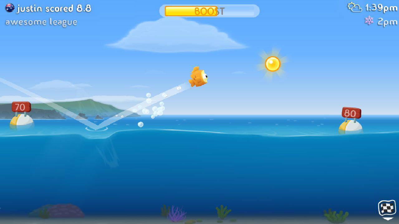เกมส์ Fish Out of Water เกมส์ Fish Out of Water