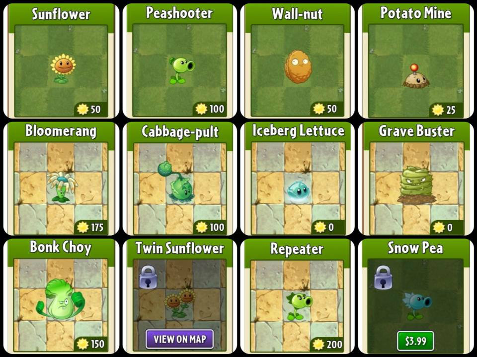 เกมส์ Plants vs. Zombies 2