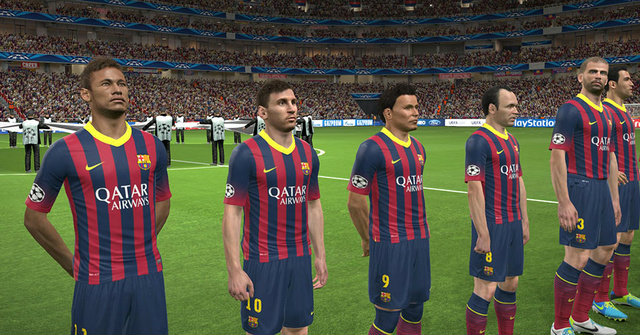 FIFA 14 vs PES 2014