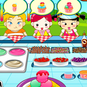 เกมส์ขายไอศกรีมให้เด็กๆ