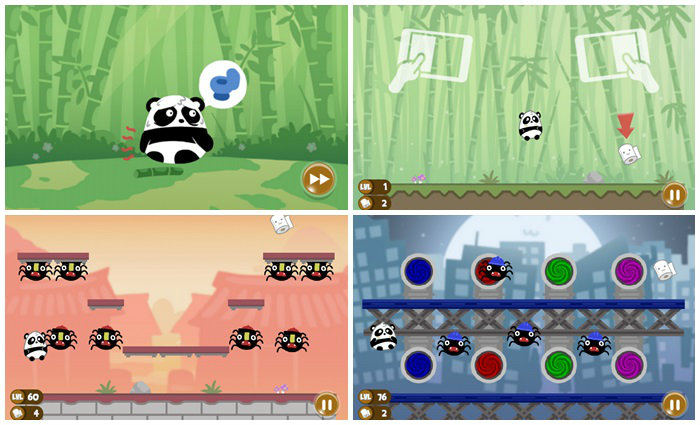 Fun Toilet Games: Panda Adventures