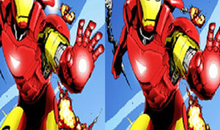 เกมส์จับผิดภาพ  Avengers Spot Difference