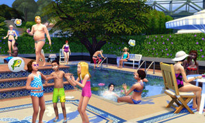 สระว่ายน้ำใน The Sims 4 มาแล้วจ้า อัพเดทฟรี!