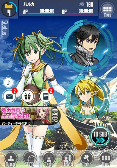 Sword Art Online Progress Link