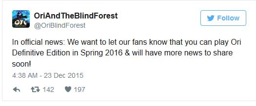 Ori and the Blind Forest