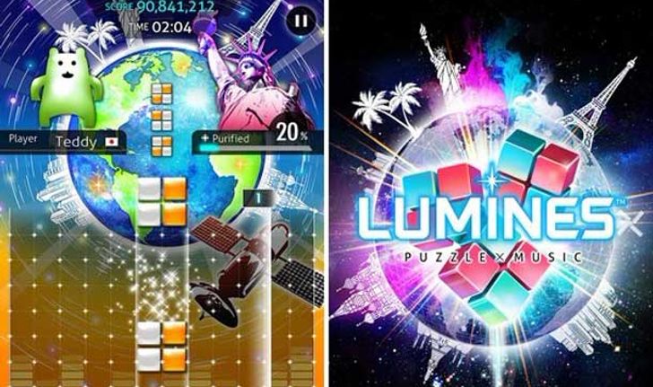 Lumines เกมต่อบล็อคผสานเสียงเพลงสมัย PSP มีภาคใหม่ในมือถือ