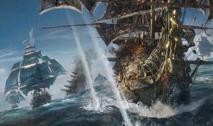Ubisoft เปิดตัวเกมใหม่ Skull & Bones เน้นต่อสู้ทางน้ำโดยใช้เรือรบ