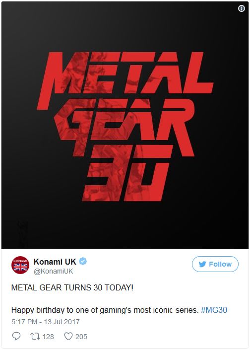 แฟนๆแห่ร่วมยินดี วันเกิดครบรอบ 30ปี! เกม Metal Gear