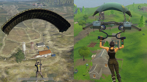 Fortnite vs PUBG